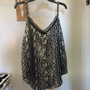 Shein snake print tank